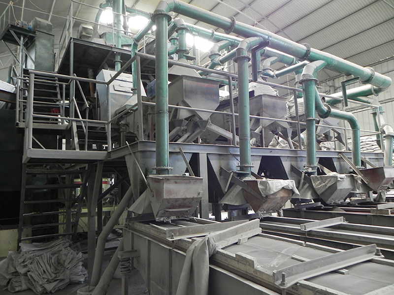 鉻剛玉生產車間